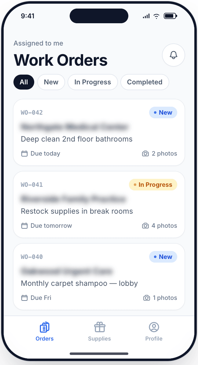 CleanHQ screenshot 2